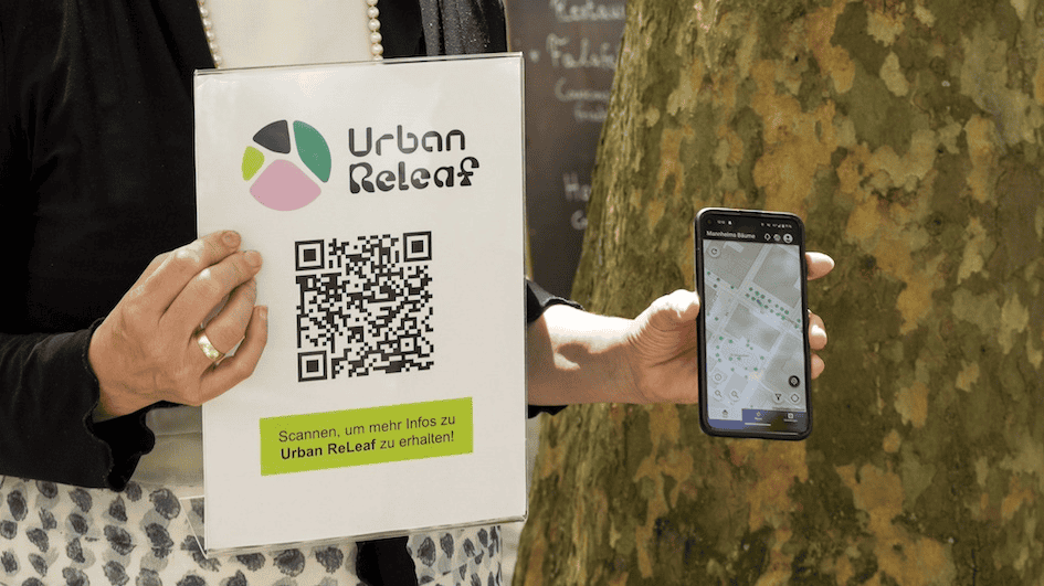 אפליקציה לניטור עצים במיזם Urban Releaf