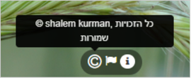 דוגמה לתצפית ללא רישיון לשימוש - כל הזכויות שמורות