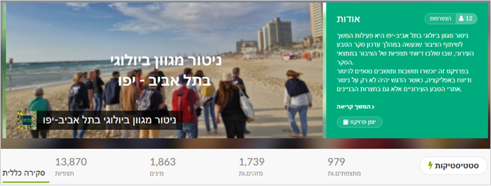 סקירה כללית של פרויקט